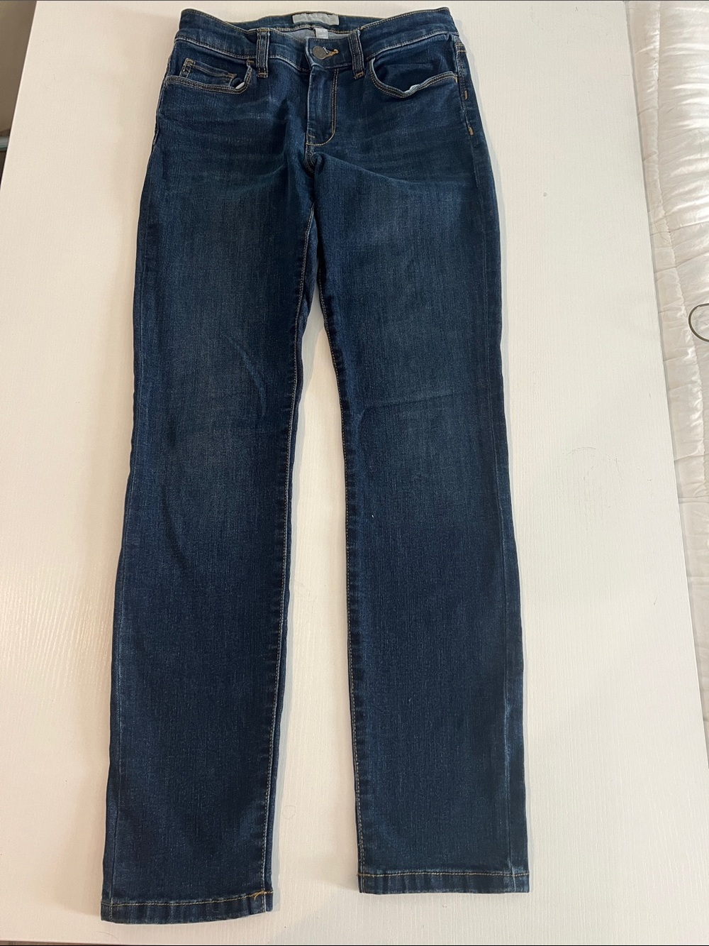Banana Republic Dark Indigo Straight Leg Jeans